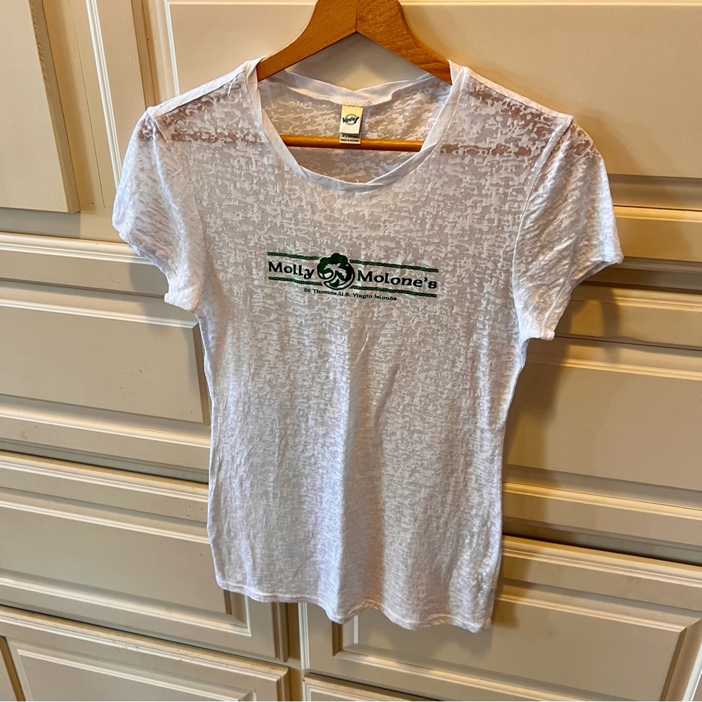 White Molly Malone’s Women's Top